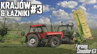 Kraj&oacute;w #3 - Farming 22 - ZNOWU COŚ INNEGO? 🤔| Sianokosy z Ursusem i Fendt'em😍