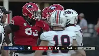 Carson Beck 2023 Game Highlights vs UT Martin | THH