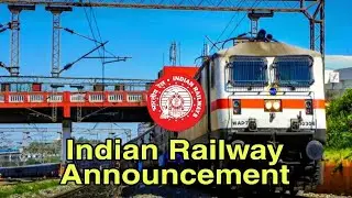 Live !! Popular Indian Railway Latest & Clear Train Announcement Ringtone 2020 : Part 7