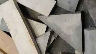 All colour mix slate items - semi wet cleaning video//Re-upload satisfying scraping ASMR 💥