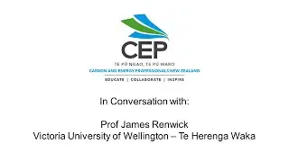 In Conversation with James Renwick 26 November 2021