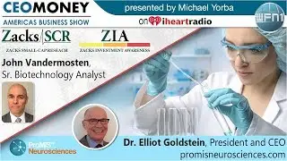 Dr. Elliot Goldstein from ProMIS Neurosciences with Zacks Small Cap Research