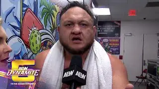 Самоа Джо отвечает на вызов Хангмена Пейджа! | AEW Dynamite, 1 октября 2025 г.