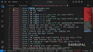 How to use Drupal regions in Behat testing Drupal 10, Drupal  9, Drupal 8 | D4Drupal