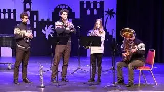 Joy To the World - Brass Quartet - Matt, Mark, Meg, JC Davis - 2025 Holly Jolly Follies
