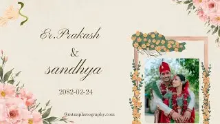 Nepali Wedding Er.Prakash & Sandhya |