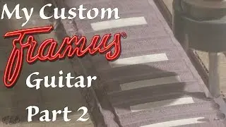 TIME LAPSE - GUITAR BUILD - Part 2 - Framus #GuitCon2018