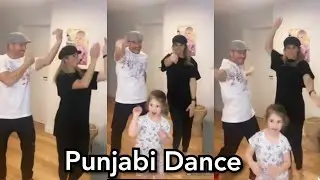 David Warner Punjabi bhangra Dance with Family | Vaathi Coming David Warner mashup