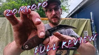 One of the Craziest Fixed Blade Knife Designs!! Zompopo Full Review
