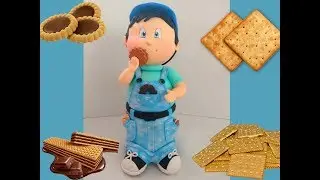 Aula de Biscuit- Menino no potinho-Parte 02