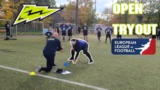 Wie läuft ein Tryout in der European League of Football? | Stuttgart Surge | First Open Tryout