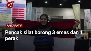 Pencak silat borong 3 emas dan 1 perak