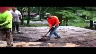 Flat roof (Tar and gravel) removal 1