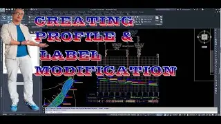PART 4 Creating Profile and Label Modification CIVIL 3D TUTORIAL