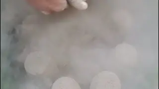 Smoky cement bringing a dusty storm 🌪️🌪️🌪️ in my tub ☺️ soft snapy crumbling 😜