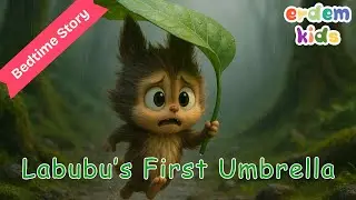Labubu&rsquo;s First Umbrella 🌂 | Cute Rainy Day Story for Kids🌧️ Labubu&rsquo;s First Umbrella 🌂