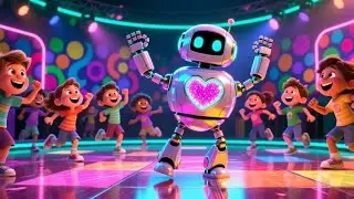 Rosie the Robot Loves to Dance | Fun Robot Song for Kids | Nursery Rhymes & Songs for Children