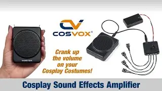COSVOX Cosplay Sound and Voice Amplifier by Talking Products Ltd - 35s Feb 2024