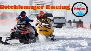 Ditchbanger Snowmobile Races Island Falls, Maine