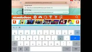 Nick uk error page