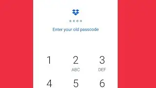 Dropbox || How To Change Configure passcode in Dropbox Account