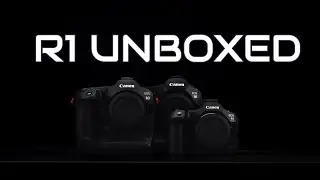 CANON EOS R1: Unbox and size & weight comparison to R3 and R5 Mark II with battery grip