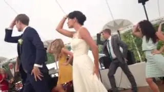 Sara and Justin's first dance... surprise ending!