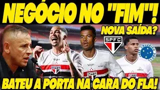 NOTÍCIA BOA LOGO CEDO NO SPFC! MUDOU TUDO AGORA! SÃO PAULO BATE A PORTA NA CARA DO FLAMENGO