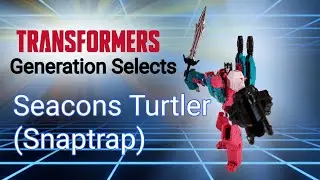 Transformers Generations Selects Seacons Turtler (Snaptrap) #transformers40 #turtler #seacons