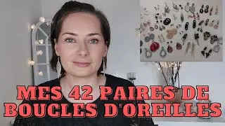 Ma Collection de boucles d'oreilles 2021