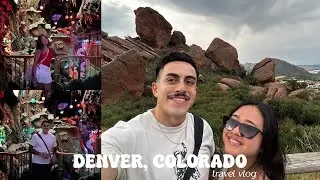 a birthday weekend in Denver, Colorado: red rocks, meow wolf, & more!!