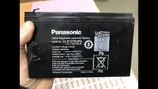 Panasonic LC-R127R2PG (12V 7.2 Ah/20HR) опыт эксплуатации - 3 года и в мусор