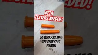22 WMR/ 22 Magnum TPU Snap Caps ALMOST READY! Beta Testers Needed!