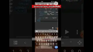 javascript html mobile 