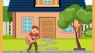 Where Do You Live? Nursery Rhymes Kids Songs | Learning Words Home Rooms #english #englishvocabulary