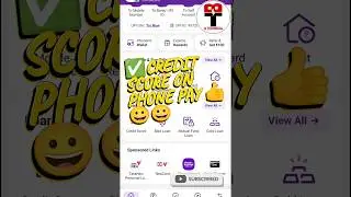 How to check my credit score free on Phone pay | Credit score | Phone pay | #ytshorts #shorts #howto