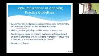 T8-5 EBM Guidelines, Application