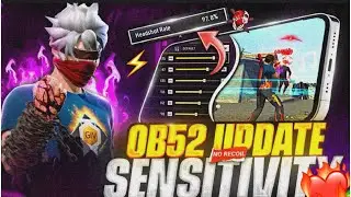 Free Fire Setting After Ob51Update 2026 Sensitivity Settings auto head ⚡️🎯