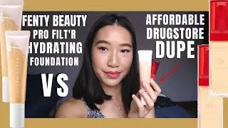 🌟 New FENTY BEAUTY Hydrating Pro Filt'r Foundation + Drugstore DUPES 💯 Non-Sponsored Thoughts
