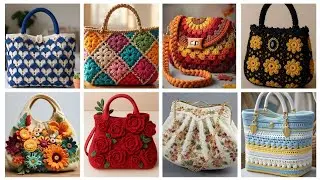 200+Attractive shoulder hand bags designs for ladies/crochet new stylish designs of purse