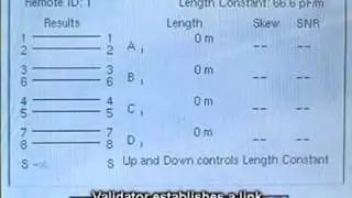 Test-Um Validator NT955 Cable Test Demo