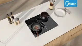 Pro Cooking HACK! Midea Flow-in Induction Hob: Say Goodbye to Burnt Food with Even-Pro Tech! 🧑&zwj;🍳
