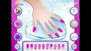Disney Frozen's Elsa's Manicure Game! (Game for kids)