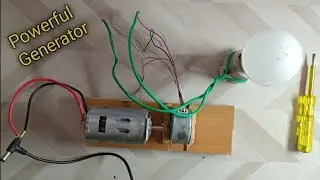 I Have Made Powerful Mini Generator || Really Work || Diy High power Generator !! 😱
