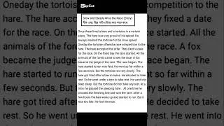 slow and steady wins the race completing story all class #story #slowandsteadywins#slowandsteady