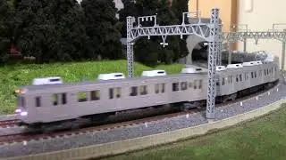 東急８０００系　走行動画　（Nゲージ鉄道模型）Tokyu 8000 series running video (N gauge model railroad)