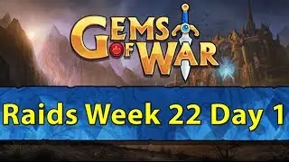 ⚔️ Gems of War Raids | Week 22 Day 1 | Suncrest Raids ⚔️