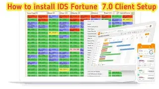 How to install IDS Fortune 7.0 Client Setup. #idsoftware #install #client