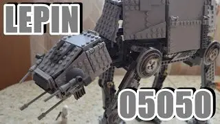 Lepin 05050 Motorized Walking AT-AT Unboxing