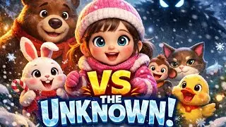 Misha, Bear & Friends vs The Unknown ❄️🐰 | Best Kids Adventure